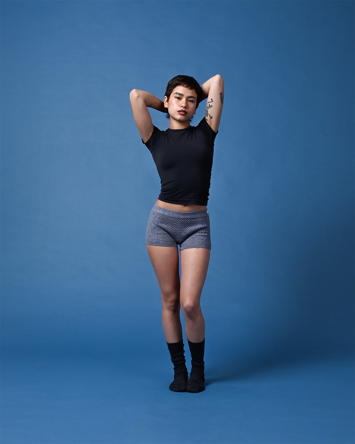 Fine Knit collection / gray