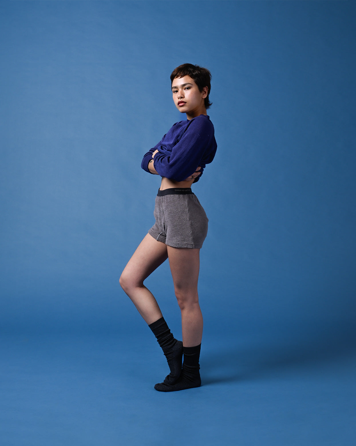 SILKY PILE COLLECTION / Gray