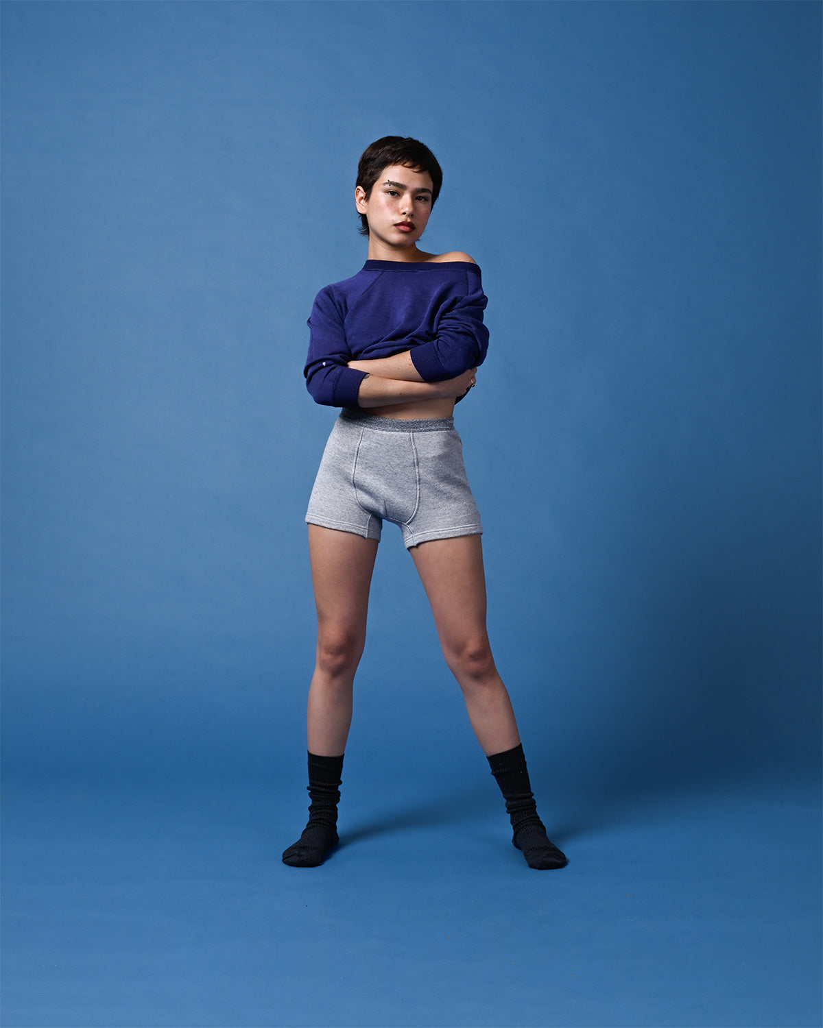 FRENCH TERRY COLLECTION / Gray mix