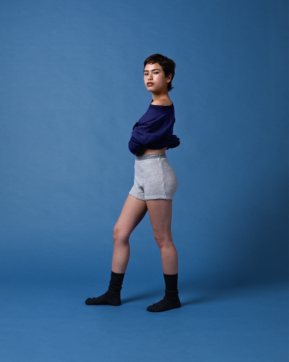 FRENCH TERRY COLLECTION / Gray mix