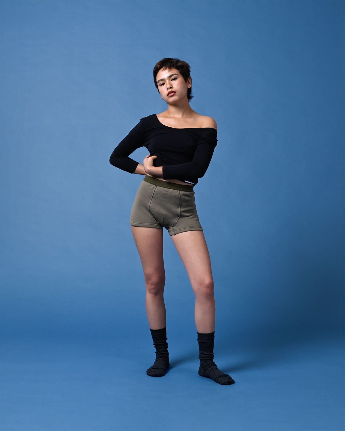 FRENCH TERRY COLLECTION / Khaki