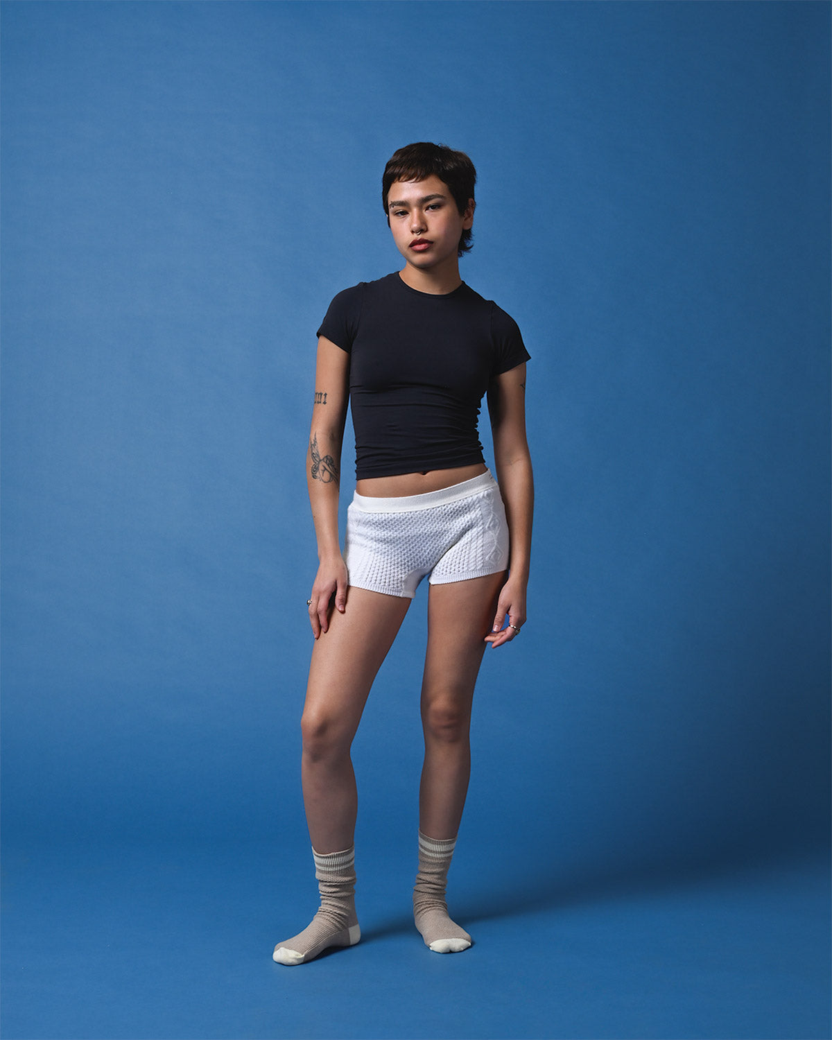 Fine Knit collection / White